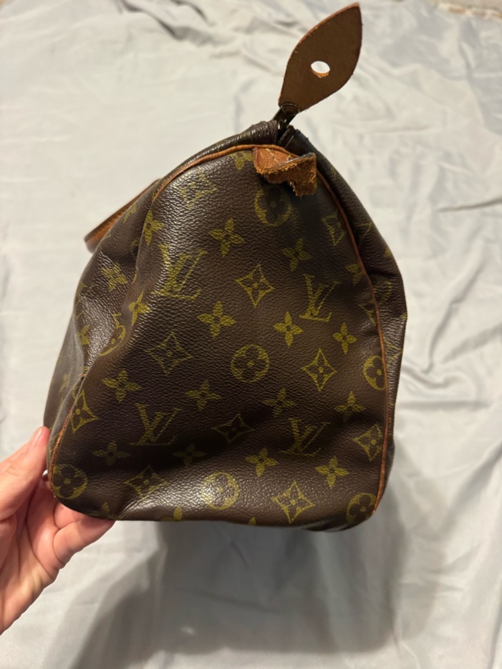 Louis Vuitton Brown Monogram Canvas Speedy - Vintage (date code 093) - Picture 2 of 13